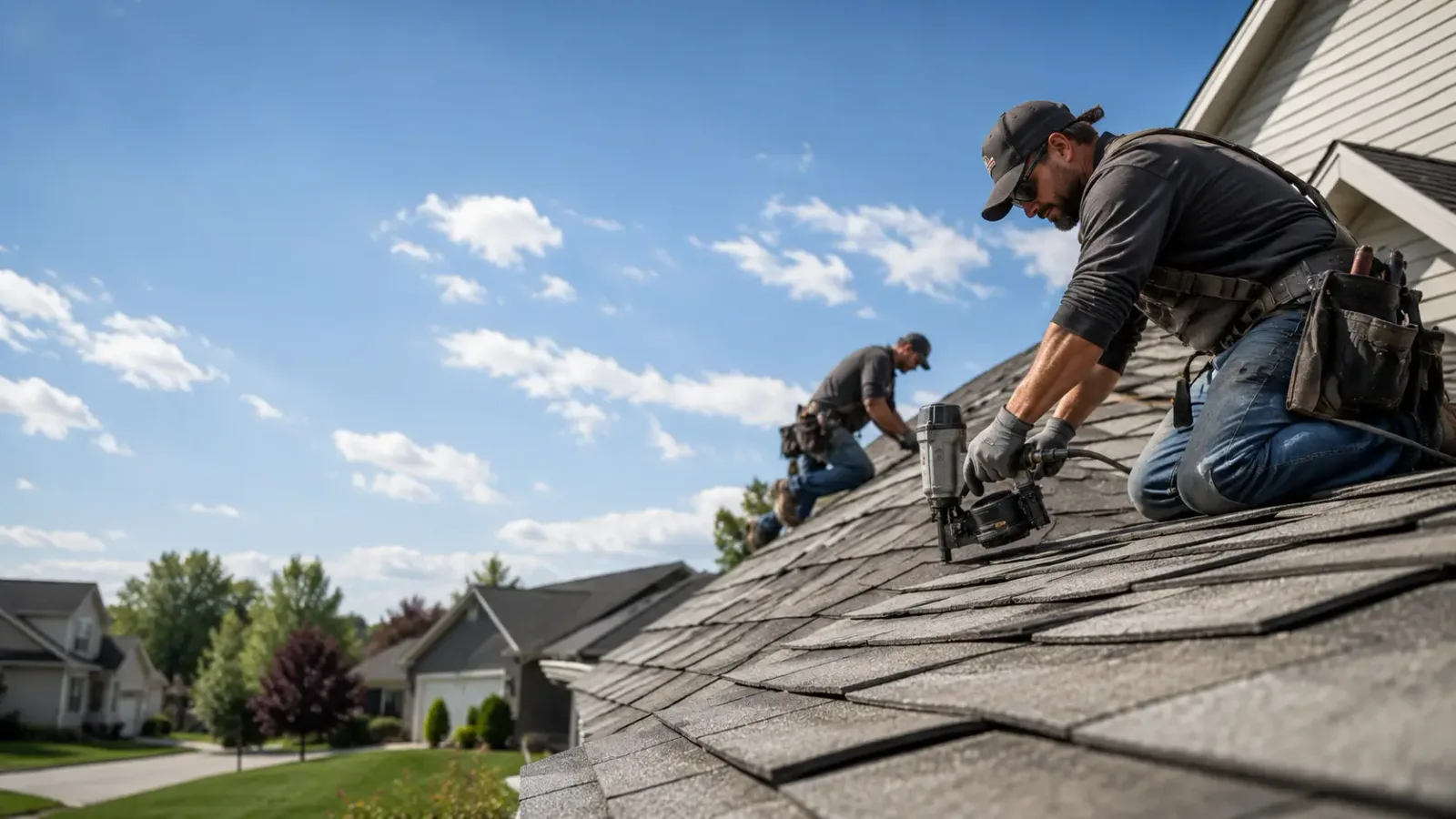 Storm Damage Roof Repair in Latham, IL near me